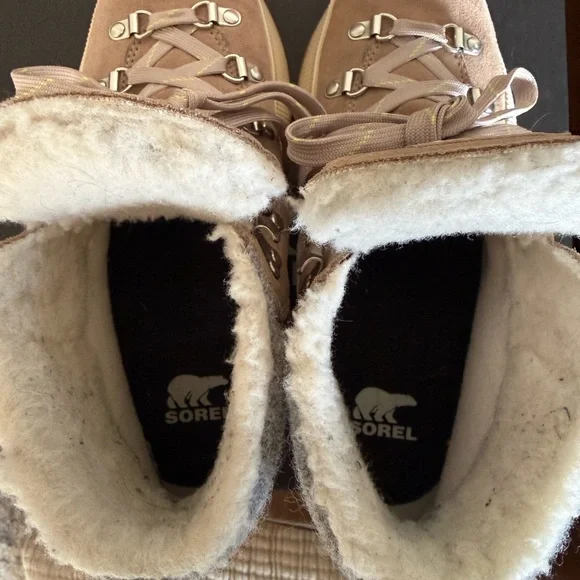 Sorel Out N About III Conquest WP Omega Taupe Waterproof Boots - Picture 3 of 6